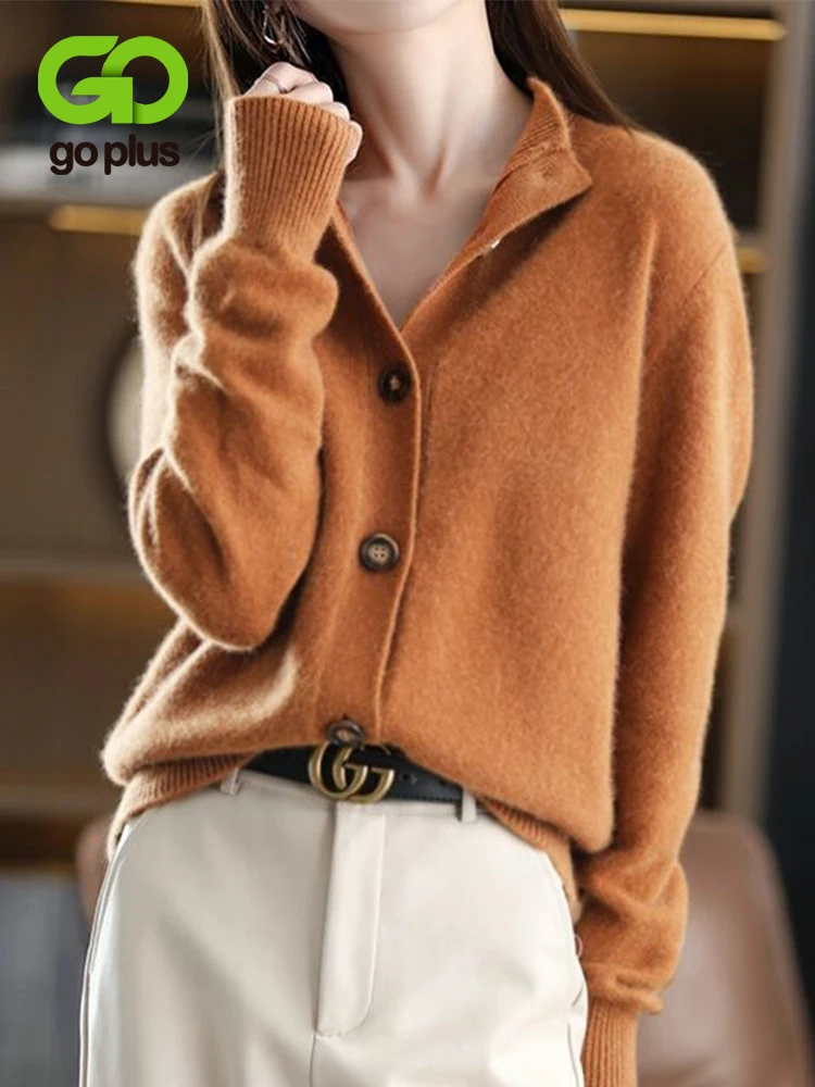 GOPLUS Autumn Winter Knitted Cardigan Sweater Women 2022 Tops Women Solid Long Sleeve Soft Single Breasted Female Casual Coat
GOPLUS Autumn Winter Knitted Cardigan Sweater Women 2022 Tops Women Solid Long Sleeve Soft Single Breasted Female Casual Coat