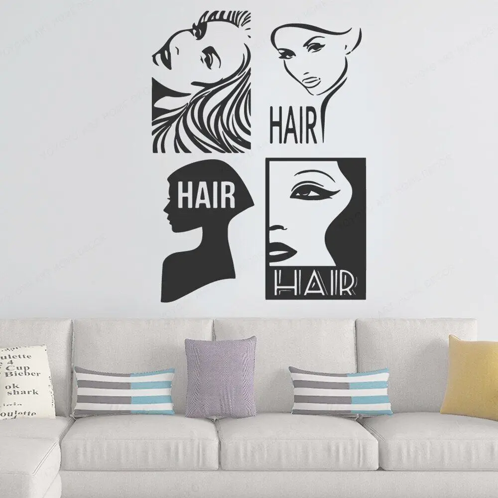 Hair Cut Decorative Sticker Waterproof Home Decoration Hair Beauty Salon Removable Art Wall Mural Sticker Decal HL82
Hair Cut Decorative Sticker Waterproof Home Decoration Hair Beauty Salon Removable Art Wall Mural Sticker Decal HL82
