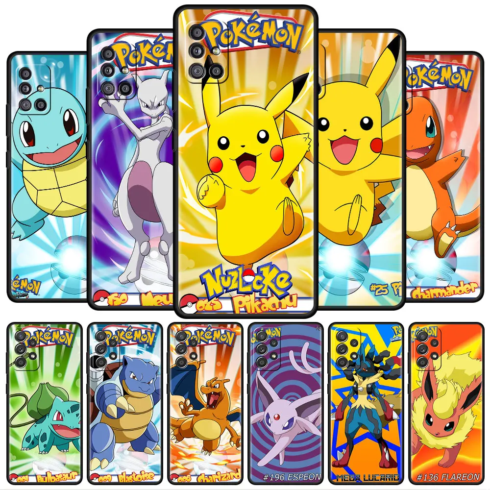 Phone Cover For Samsung Galaxy A52 A32 A21S A12 A73 A13 A51 A71 A53 A41 A72 A50 A11 Black Soft Cover Pokemon Pikachu Poke Ball
Phone Cover For Samsung Galaxy A52 A32 A21S A12 A73 A13 A51 A71 A53 A41 A72 A50 A11 Black Soft Cover Pokemon Pikachu Poke Ball