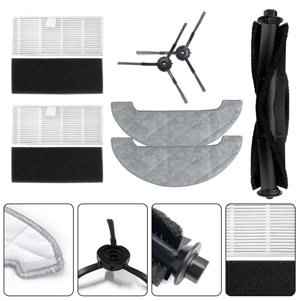 Main Brush Side Brush Mop Cloth Filter Kit For Horniture Q6 Robotic Vacuum Cleaner Roller Brush Mopping Rag Microfiber Pad Part
Main Brush Side Brush Mop Cloth Filter Kit For Horniture Q6 Robotic Vacuum Cleaner Roller Brush Mopping Rag Microfiber Pad Part
