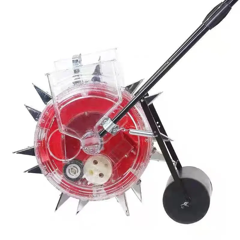 Factory Price Small Veget Seed Planter Potato Seeder Single Row Manual Maize Seeder 
Factory Price Small Veget Seed Planter Potato Seeder Single Row Manual Maize Seeder