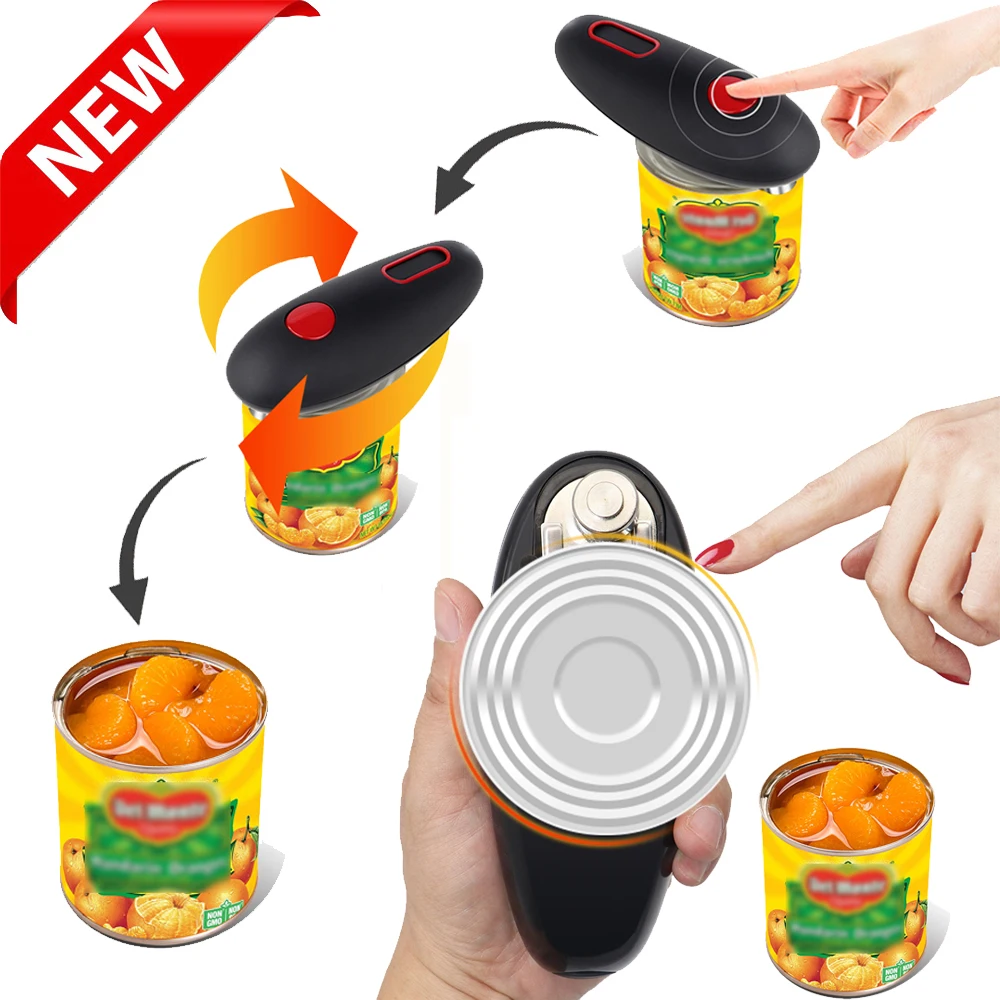 Electric Blikopener Can Opener Automatic Bottle Opener Cordless One Tin Touch No Sharp Edges Handheld Jar Openers Kitchen Tools
Electric Blikopener Can Opener Automatic Bottle Opener Cordless One Tin Touch No Sharp Edges Handheld Jar Openers Kitchen Tools