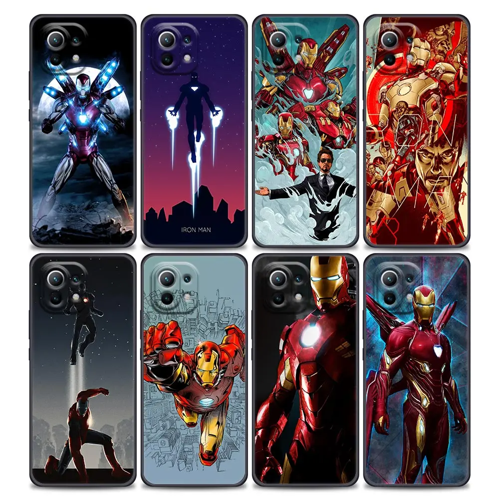 Marvel Iron Man Phone Case for Xiaomi Mi 12 12X 11i 11 11X 11T Pro Poco X3 NFC M3 Pro F3 GT M4 Soft Silicone
Marvel Iron Man Phone Case for Xiaomi Mi 12 12X 11i 11 11X 11T Pro Poco X3 NFC M3 Pro F3 GT M4 Soft Silicone