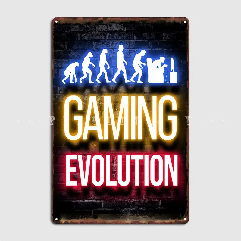 Gaming Evolution Gamer Metal Plaque Poster Club Party Garage Club Create Plaques Tin Sign Poster
Gaming Evolution Gamer Metal Plaque Poster Club Party Garage Club Create Plaques Tin Sign Poster