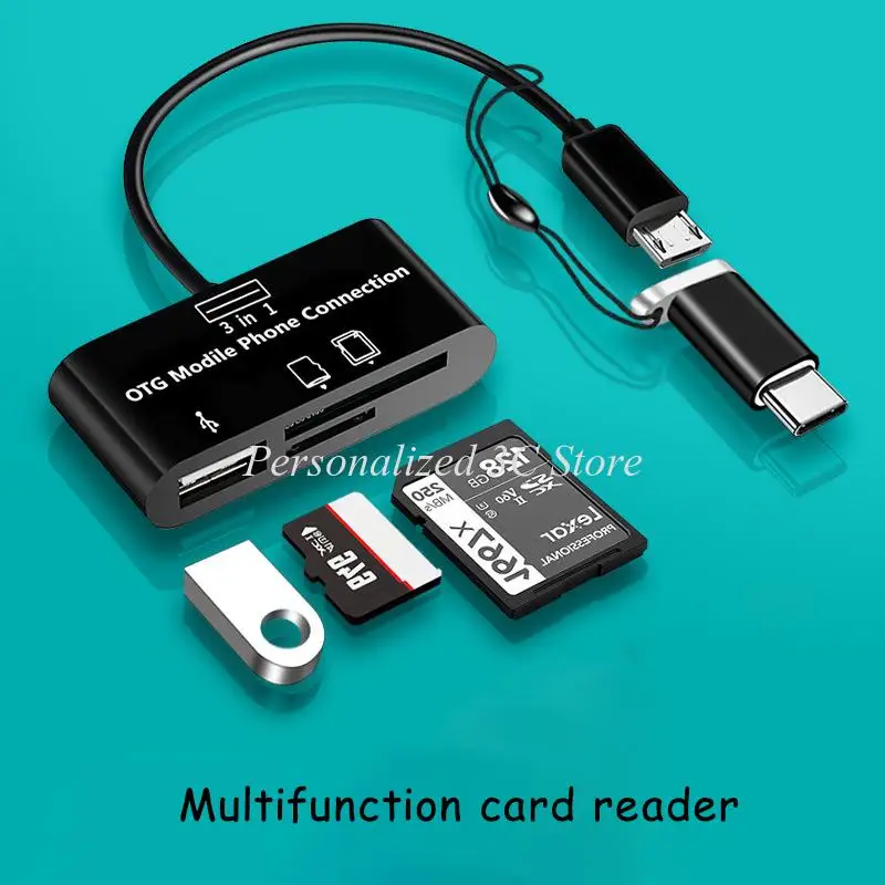 3 в 1 Type-c Micro USB SD TF телефон OTG кардридер SD карта памяти Android Type C Универсальный U дисковый конвертер
3 в 1 Type-c Micro USB SD TF телефон OTG кардридер SD карта памяти Android Type C Универсальный U дисковый конвертер
