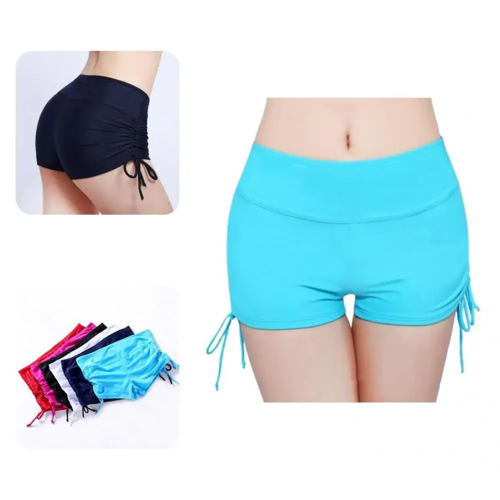 Bathing Trunks Side Drawstring Swimming Shorts Lady High Waist Diving Swimming Trunks
Bathing Trunks Side Drawstring Swimming Shorts Lady High Waist Diving Swimming Trunks