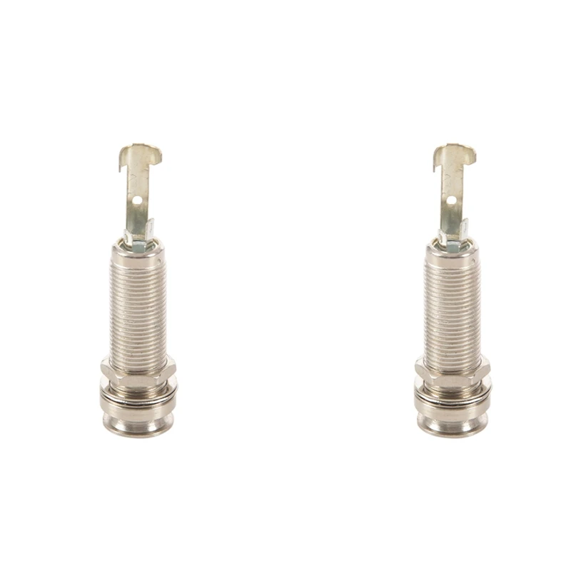 2X Cylinder Clip End Pin Mono Panel Output Jack Socket For Electric Guitar Bass 6.35Mm
2X Cylinder Clip End Pin Mono Panel Output Jack Socket For Electric Guitar Bass 6.35Mm