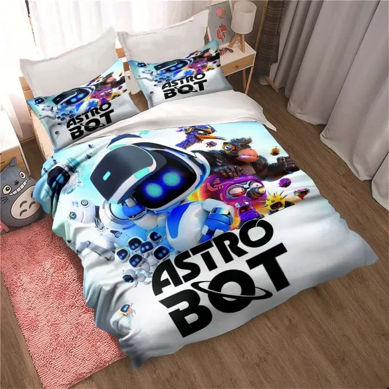Симпатичный мультяшный Комплект постельного белья ASTRO BOT, пододеяльник для односпальной и двухспальной кровати, комплект для кровати большого размера, пододеяльник для детской комнаты, пододеяльник, подушка
Симпатичный мультяшный Комплект постельного белья ASTRO BOT, пододеяльник для односпальной и двухспальной кровати, комплект для кровати большого размера, пододеяльник для детской комнаты, пододеяльник, подушка