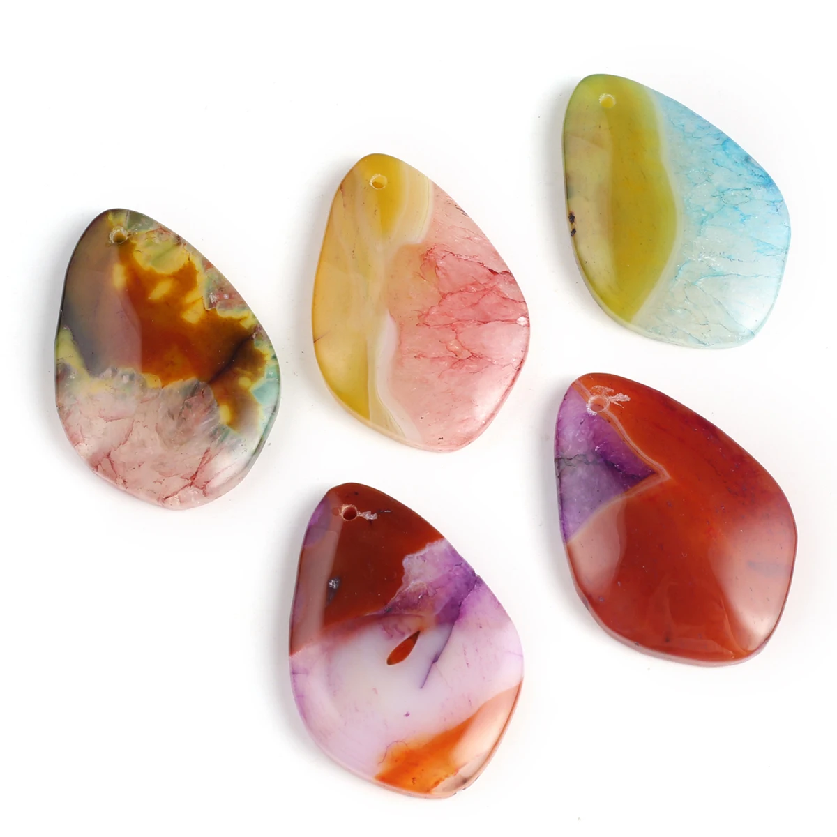 4 Pcs Natural Stone Pendants Water Drop Shape Random Healing Crystal Agate Stone for Jewelry Making Necklace
4 Pcs Natural Stone Pendants Water Drop Shape Random Healing Crystal Agate Stone for Jewelry Making Necklace