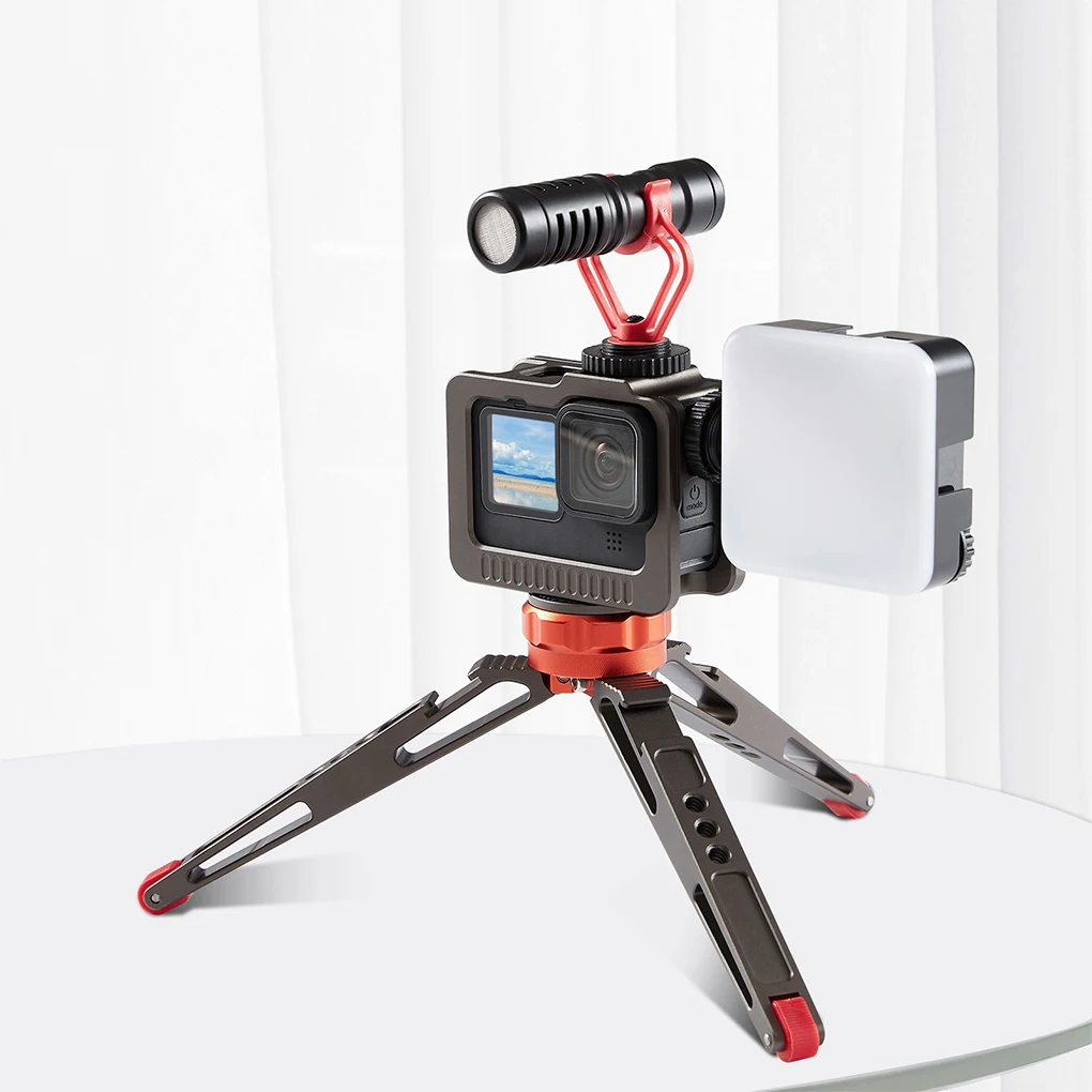 PULUZ Sports Camera Protective Case with Cold Shoe Video Recorder Frame Camcorder Protection Shell Cage Protector
PULUZ Sports Camera Protective Case with Cold Shoe Video Recorder Frame Camcorder Protection Shell Cage Protector