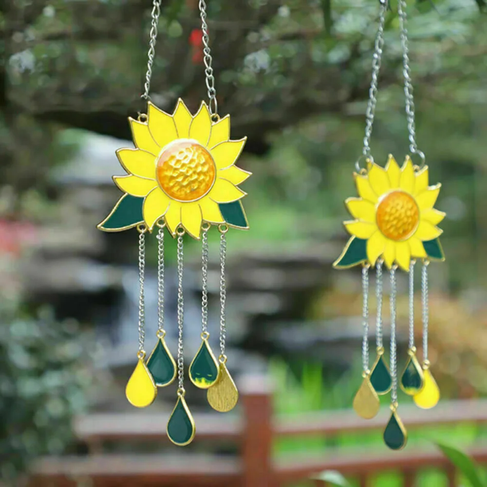 Ornaments Sunflower Boat Wind Chimes Pendant Metal Window Windchimes Hanging Home Outdoor Yard Garden Decoration Ornament
Ornaments Sunflower Boat Wind Chimes Pendant Metal Window Windchimes Hanging Home Outdoor Yard Garden Decoration Ornament