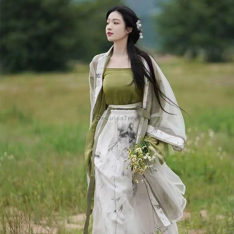 2023 chinese ancient song dynasty clothes women improved hanfu elegant loose style daily long sleeve hanfu cosplay costume g622
2023 chinese ancient song dynasty clothes women improved hanfu elegant loose style daily long sleeve hanfu cosplay costume g622