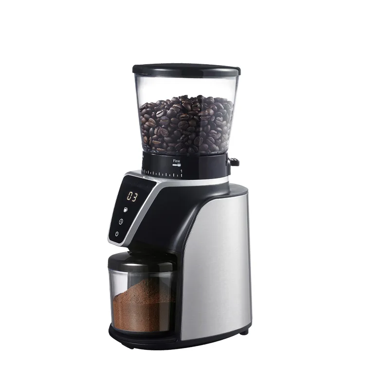 Stainless Steel Body Coffee Machine Electric Grind Automatic Burr Mill Kitchen Supplies Indoor Easy To Clean Mini Coffee Grinder 
Stainless Steel Body Coffee Machine Electric Grind Automatic Burr Mill Kitchen Supplies Indoor Easy To Clean Mini Coffee Grinder