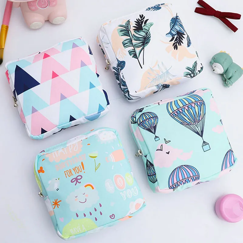 Women Sanitary Napkin Storage Bag Cotton Travel Makeup Storage Bag Literary Zipper Coin Purse Sundries Storage Organizer Bags
Women Sanitary Napkin Storage Bag Cotton Travel Makeup Storage Bag Literary Zipper Coin Purse Sundries Storage Organizer Bags