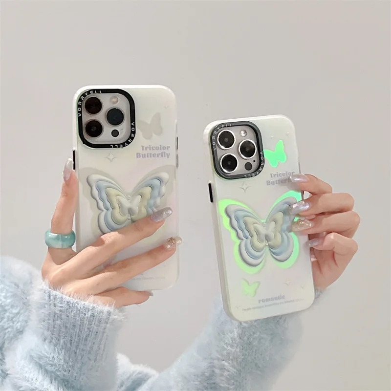 Laser Gradient Yellow Blue Butterfly Phone Case For iphone 14 13 12 11 Pro Max X XR XSMAX 7 8 Plus SE TPU Case Cover
Laser Gradient Yellow Blue Butterfly Phone Case For iphone 14 13 12 11 Pro Max X XR XSMAX 7 8 Plus SE TPU Case Cover