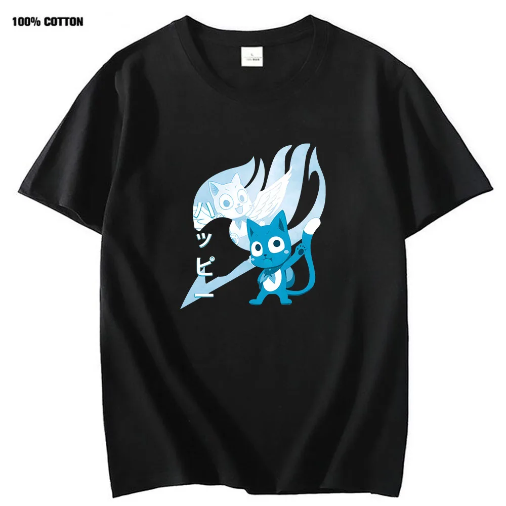 Fairy Tail Shirt Cartoon Graphic Happy Tshirt Women's Short Sleeve Top 100%cotton Oversized Y2k Clothes Men Clothing Male Tees
Fairy Tail Shirt Cartoon Graphic Happy Tshirt Women's Short Sleeve Top 100%cotton Oversized Y2k Clothes Men Clothing Male Tees