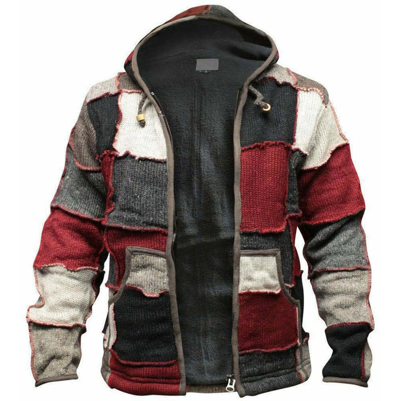Men Winter Coat Hooded Sweatshirt Comfy Pure Zip Up Hoodies Men Hip Hop Hoodie For Men Classic Hoody Tops Classic Retro Splicing
Men Winter Coat Hooded Sweatshirt Comfy Pure Zip Up Hoodies Men Hip Hop Hoodie For Men Classic Hoody Tops Classic Retro Splicing