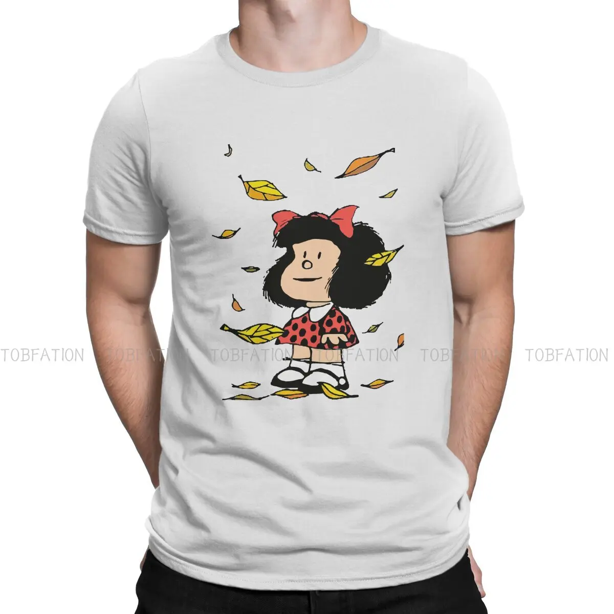 Autumn Leaves Quino Comic Argentino Casual TShirt Mafalda Cartoon Style Streetwear Comfortable T Shirt Men Short Sleeve
Autumn Leaves Quino Comic Argentino Casual TShirt Mafalda Cartoon Style Streetwear Comfortable T Shirt Men Short Sleeve