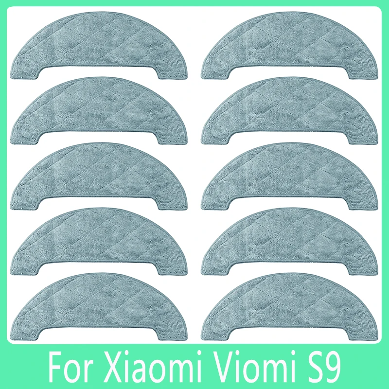 

New Washable Mop For VIOMI S9 Sweeping Robot Vacuum Cleaner Spare Parts Replaceable Microfiber Pads Mop Cloth Rag Accessories