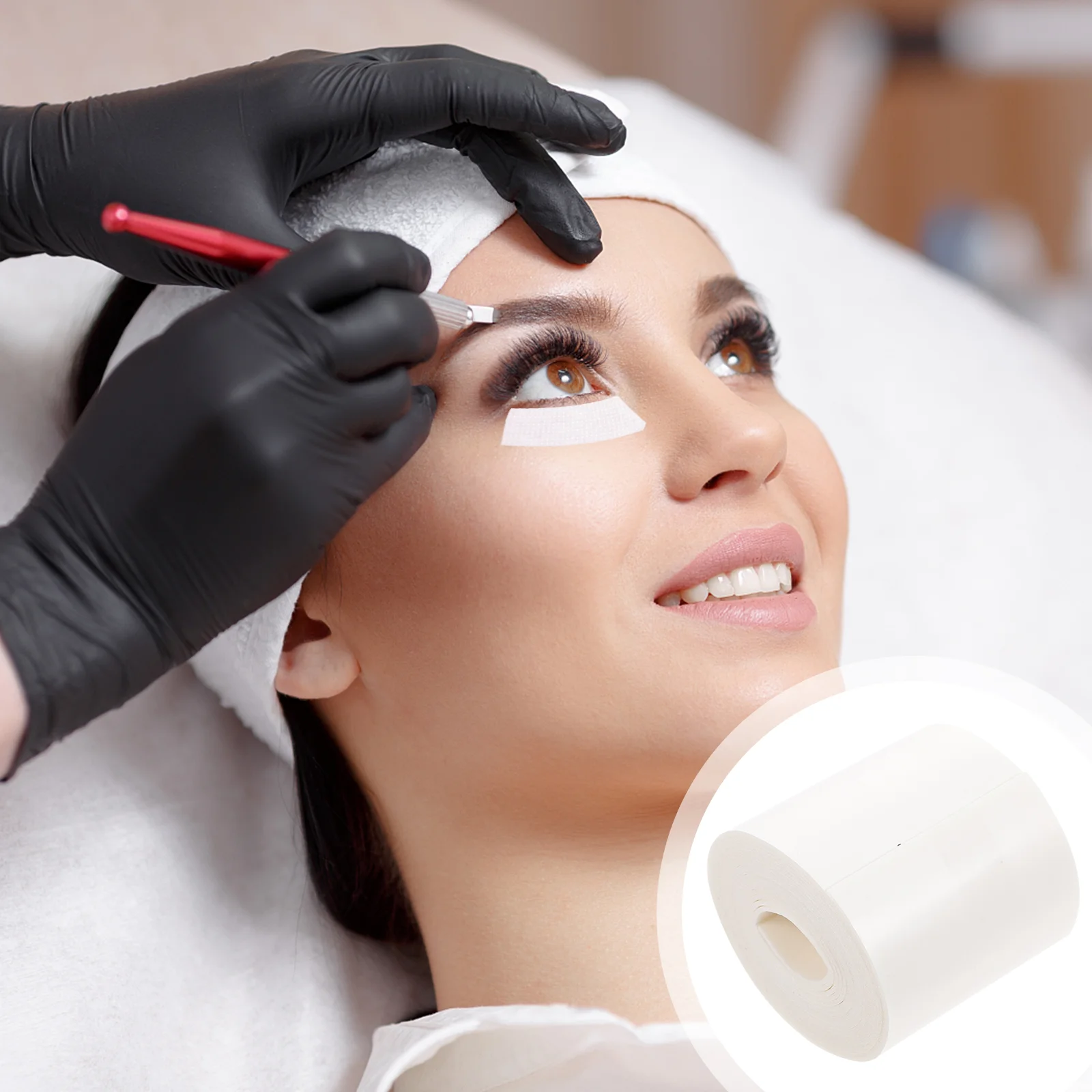 

110Pcs Eyelash Grafting Accessories Eye PE Disposable Pads for Beauty Salon