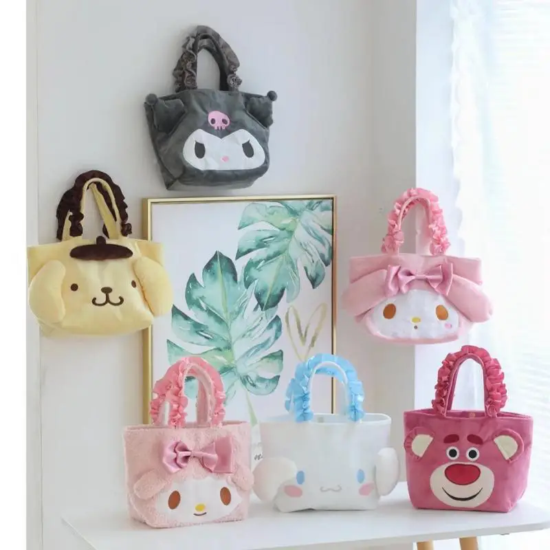 Kawaii Sanrio Cartoon Handbag Cute Pompompurin Hello Kitty Cinnamoroll Tote Bag Handbag Shopping Bag Creative Birthday Gifts
Kawaii Sanrio Cartoon Handbag Cute Pompompurin Hello Kitty Cinnamoroll Tote Bag Handbag Shopping Bag Creative Birthday Gifts