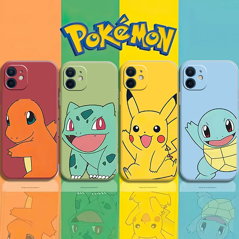 Pikachu Pokemon Phone Case for IPhone 11 12 Pro 13 Pro MAX 8 Plus XS XR XS Max 7 8 6 Cute Cartoon Anti-fall Silicone Case Gift
Pikachu Pokemon Phone Case for IPhone 11 12 Pro 13 Pro MAX 8 Plus XS XR XS Max 7 8 6 Cute Cartoon Anti-fall Silicone Case Gift