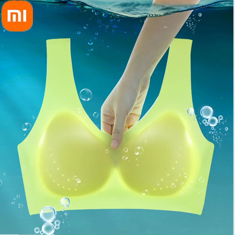 Xiaomi mijia women's ice silk seamless bra summer light, breathable, moisture-absorbing, skin-friendly, no steel ring underwear
Xiaomi mijia women's ice silk seamless bra summer light, breathable, moisture-absorbing, skin-friendly, no steel ring underwear