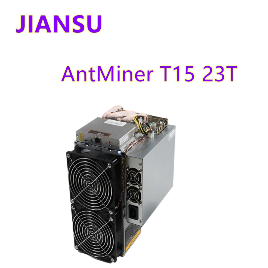 Новинка 80% Майнер BITMAIN Asic AntMiner T15 23T 7nm SHA256 с блоком питания биткоинов лучше чем S9 S11