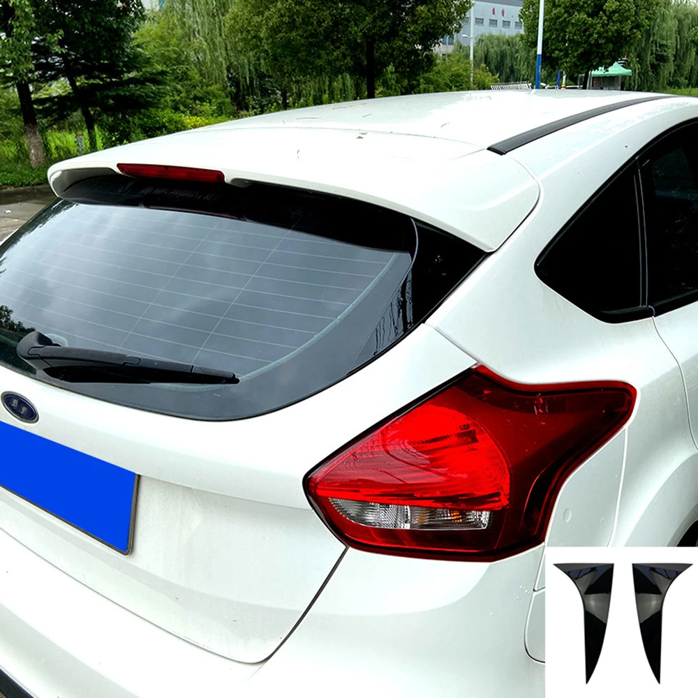 Car Rear Window Side Spoiler For Ford Focus Hatchback 2015-2018 ABS Gloss Black Rear Side Spoiler Canard Splitter Exterior Parts
Car Rear Window Side Spoiler For Ford Focus Hatchback 2015-2018 ABS Gloss Black Rear Side Spoiler Canard Splitter Exterior Parts