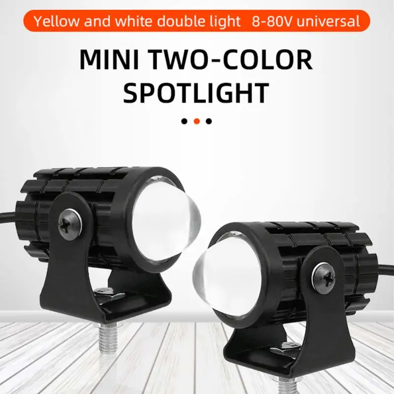 Универсальный мотоциклетный светодиодный налобный фонарь, прожектор с линзой, двухцветный, для квадроциклов, скутеров, для вождения мотоци...
Универсальный мотоциклетный светодиодный налобный фонарь, прожектор с линзой, двухцветный, для квадроциклов, скутеров, для вождения мотоци...