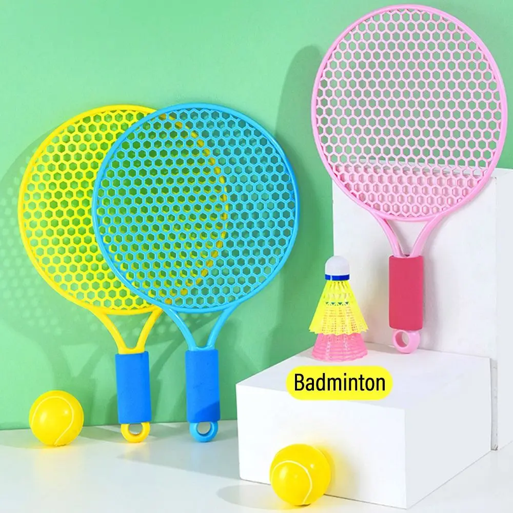 Handle Indoor/Outdoor Sports Boys Girls Racquet Ball Set Tennis Racket Kit Beginner Training Shuttlecock Badminton
Handle Indoor/Outdoor Sports Boys Girls Racquet Ball Set Tennis Racket Kit Beginner Training Shuttlecock Badminton