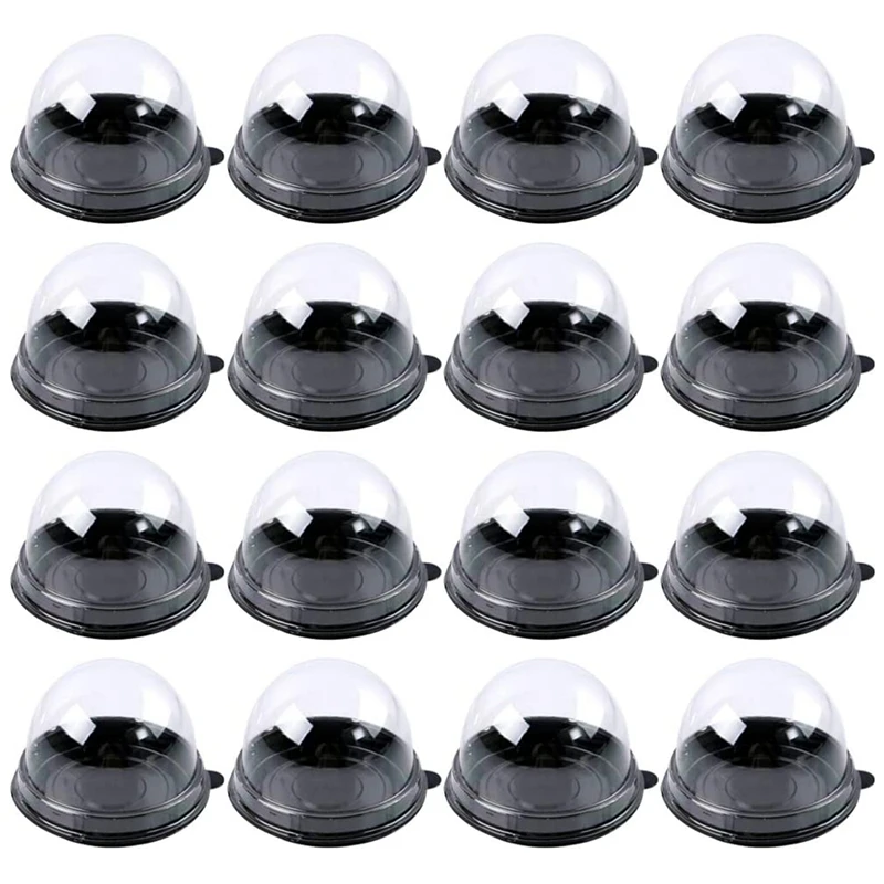Transparent Plastic Moon Cake Box Mini Cupcake Box Biscuit Muffin Box with Dome Cover Suitable for Wedding-Black
Transparent Plastic Moon Cake Box Mini Cupcake Box Biscuit Muffin Box with Dome Cover Suitable for Wedding-Black