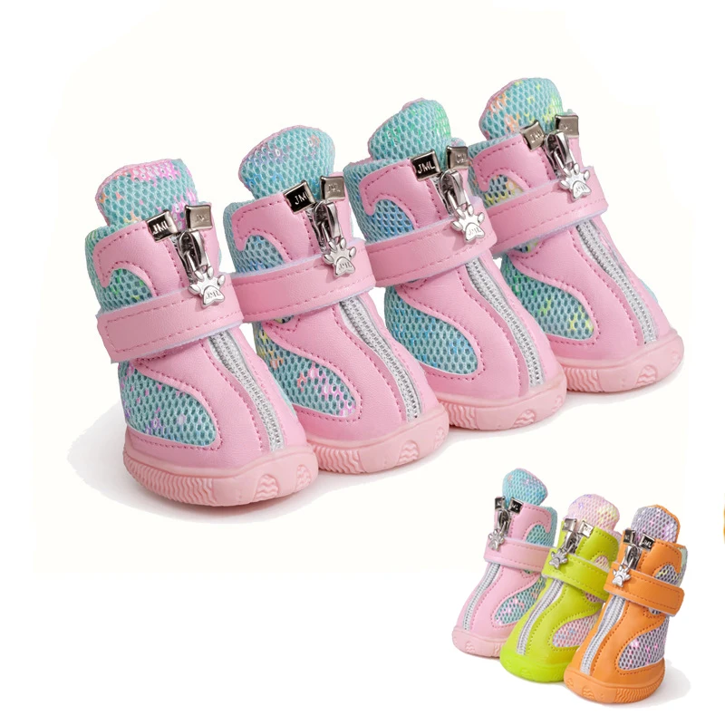Boots Mesh Puppy Dogs For Breathable Shoes Anti-slip For Pet Walking 4pcs/set Shoes Running Dog Outdoor Soles Fabric Small
Boots Mesh Puppy Dogs For Breathable Shoes Anti-slip For Pet Walking 4pcs/set Shoes Running Dog Outdoor Soles Fabric Small