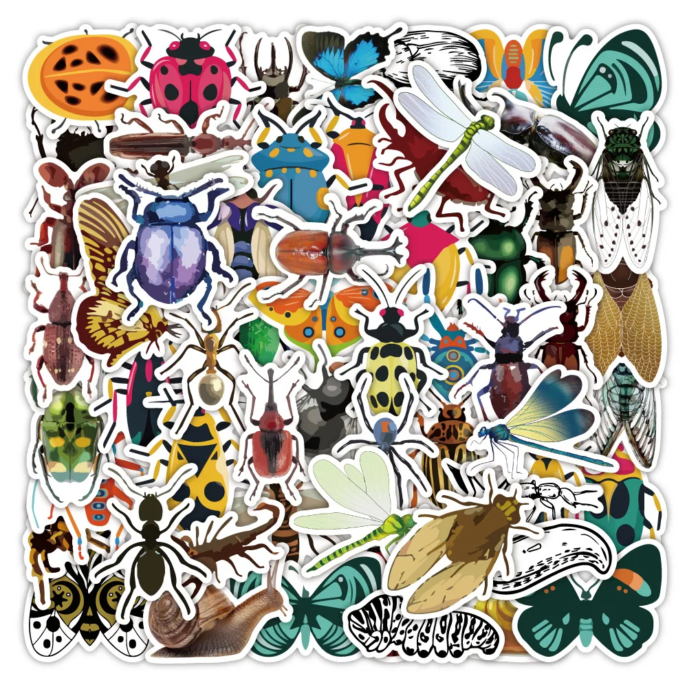 50 насекомых, раздвижные доски, Мультяшные наклейки, милые водонепроницаемые детские игрушки, канцелярские принадлежности, декоративные мо... 
50 насекомых, раздвижные доски, Мультяшные наклейки, милые водонепроницаемые детские игрушки, канцелярские принадлежности, декоративные мо...