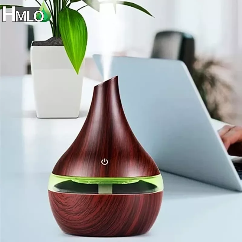300ML Air Humidifier Aroma Diffuser Essential Oil Diffuser Wood Grain Aromatherapy Purifier Color LED Lamp Mist Maker Home
300ML Air Humidifier Aroma Diffuser Essential Oil Diffuser Wood Grain Aromatherapy Purifier Color LED Lamp Mist Maker Home