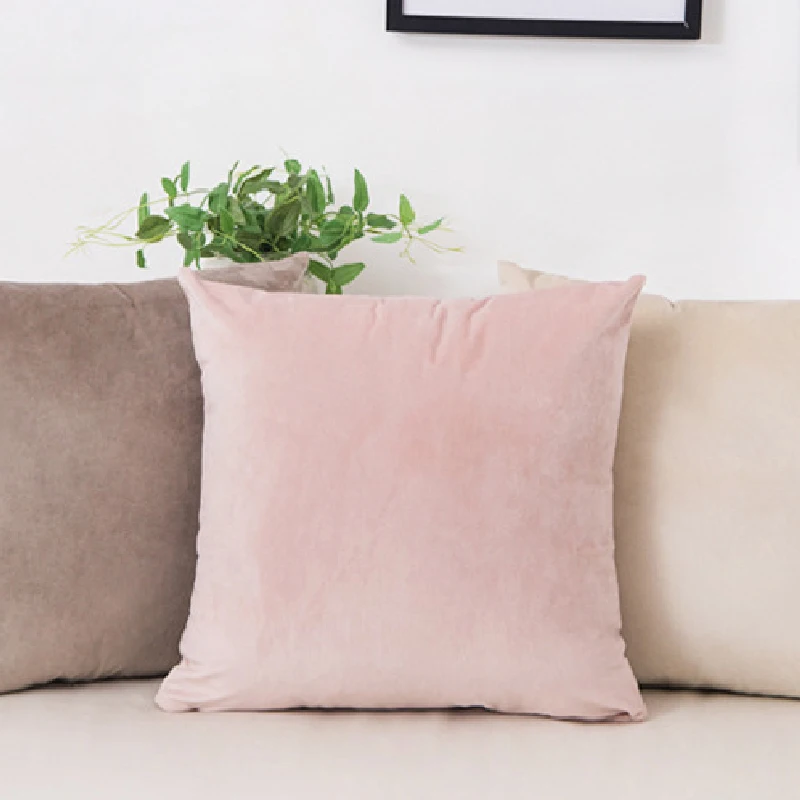 Wholesale Velvet Cushion Cover Pillowcase Solid Color Pillow Case Cojines Decor Sofa Throw Pillows Room Pillow Cover Decorative
Wholesale Velvet Cushion Cover Pillowcase Solid Color Pillow Case Cojines Decor Sofa Throw Pillows Room Pillow Cover Decorative