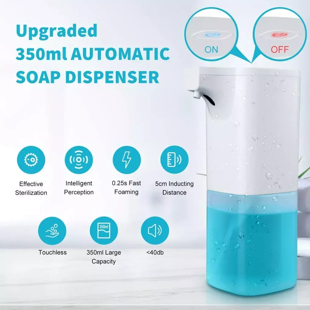Bathroom Touchless Foam Dispenser Automatic Infrared Sensor Hand Wash DeviceFoam Dispenser
Bathroom Touchless Foam Dispenser Automatic Infrared Sensor Hand Wash DeviceFoam Dispenser