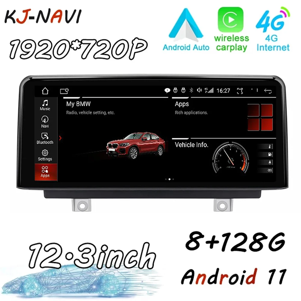 Car Radio Multimedia Player Navigation 12.3 Inch Android 11 For BMW F30 F31 F34 F32 F33 F36 2013 - 2016 NBT System
Car Radio Multimedia Player Navigation 12.3 Inch Android 11 For BMW F30 F31 F34 F32 F33 F36 2013 - 2016 NBT System