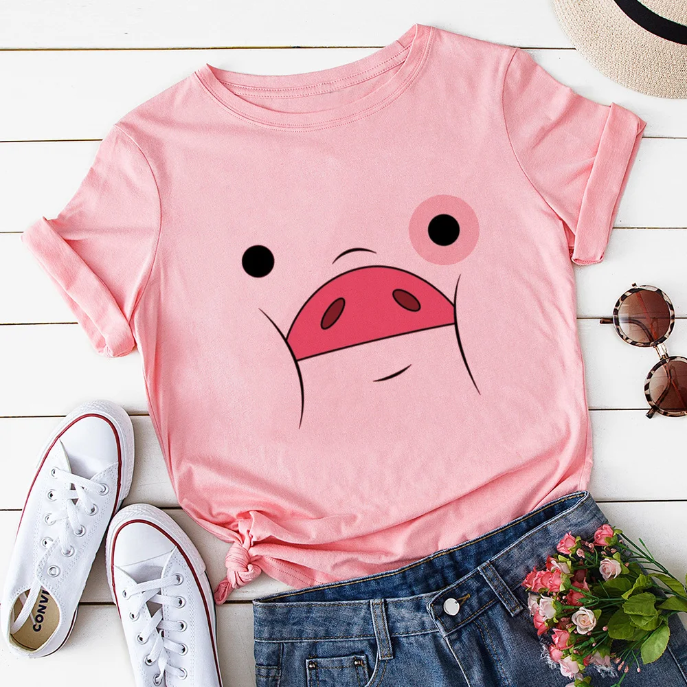 New Product Launches Cartoon Prints Pink T Shirts And Personalized Streetwear Shirts Comfortable T-shirts Unisex Fashion Tshirts
New Product Launches Cartoon Prints Pink T Shirts And Personalized Streetwear Shirts Comfortable T-shirts Unisex Fashion Tshirts
