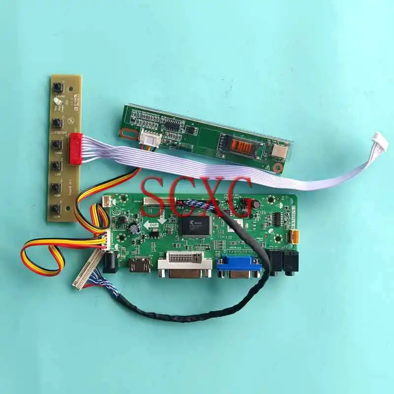 For N141X7 N141XA N141XB N141XC Laptop Monitor Controller Board LVDS 30-Pin DIY Kit 1024*768 1CCFL 14.1" HDMI-Compatible VGA DVI
For N141X7 N141XA N141XB N141XC Laptop Monitor Controller Board LVDS 30-Pin DIY Kit 1024*768 1CCFL 14.1" HDMI-Compatible VGA DVI