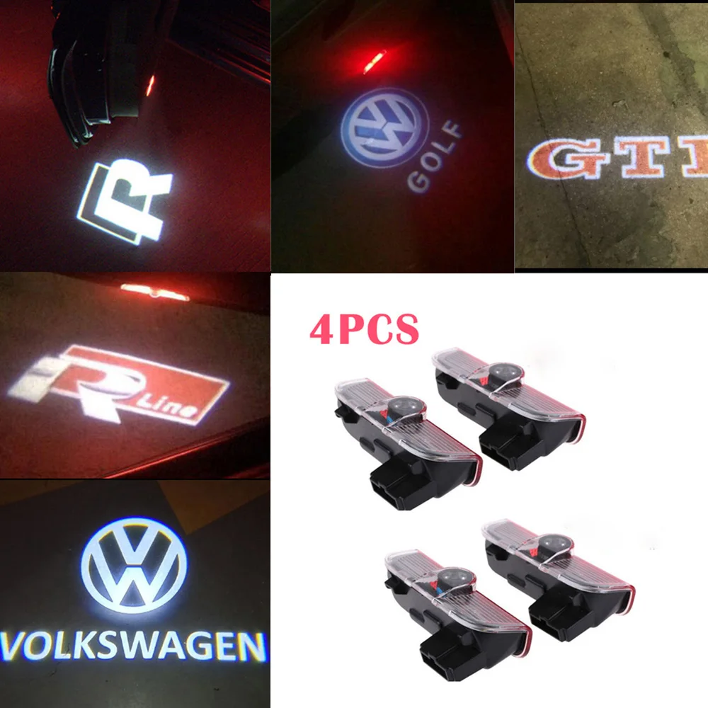 4Pcs LED Car Door Projector Light For VW Passat B6 B7 B8 B9 CC Scirocco Touareg Sharan Teramont T-ROC Arteon Touran 2017 2018 
4Pcs LED Car Door Projector Light For VW Passat B6 B7 B8 B9 CC Scirocco Touareg Sharan Teramont T-ROC Arteon Touran 2017 2018