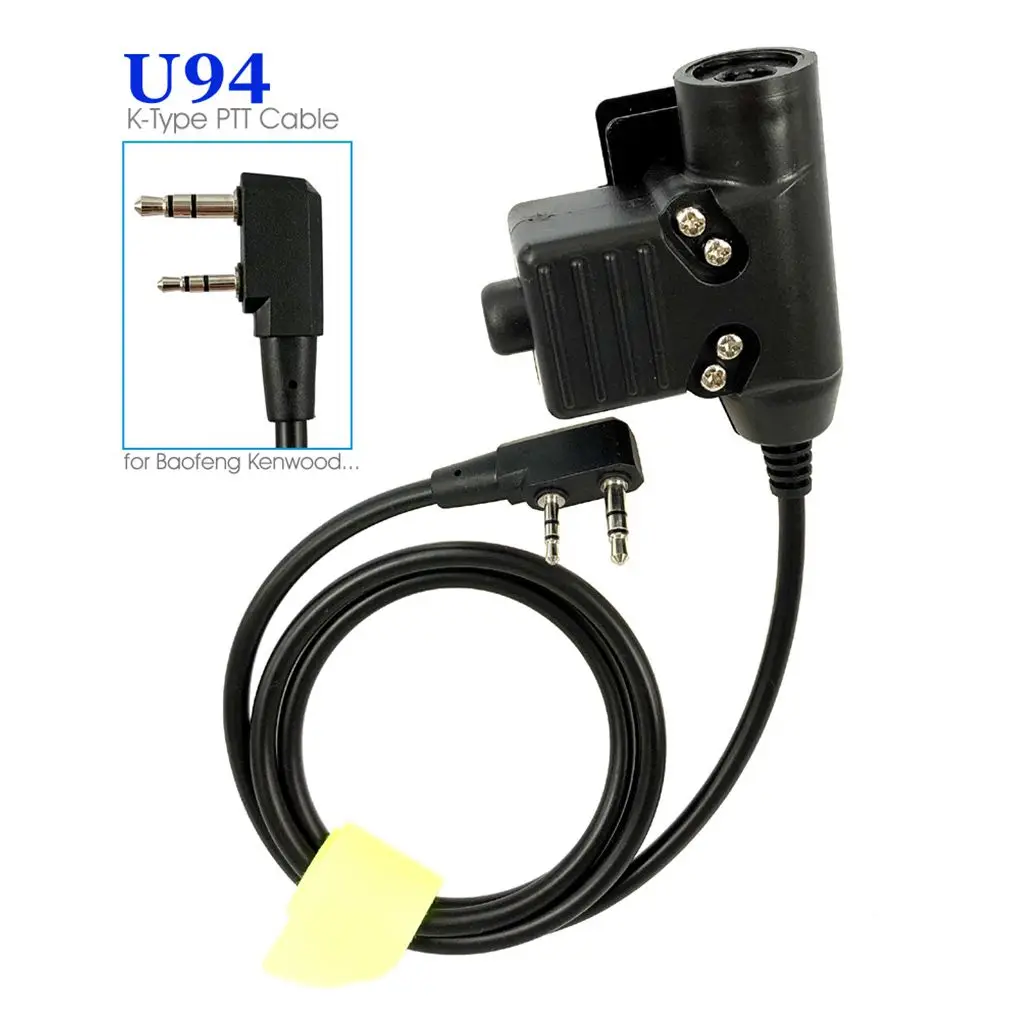 Walkie Talkie Microphone U94 PTT Neck Throat Mic Earpiece Radio Headset Replacement for Baofeng Kenwood HYT TYT
Walkie Talkie Microphone U94 PTT Neck Throat Mic Earpiece Radio Headset Replacement for Baofeng Kenwood HYT TYT