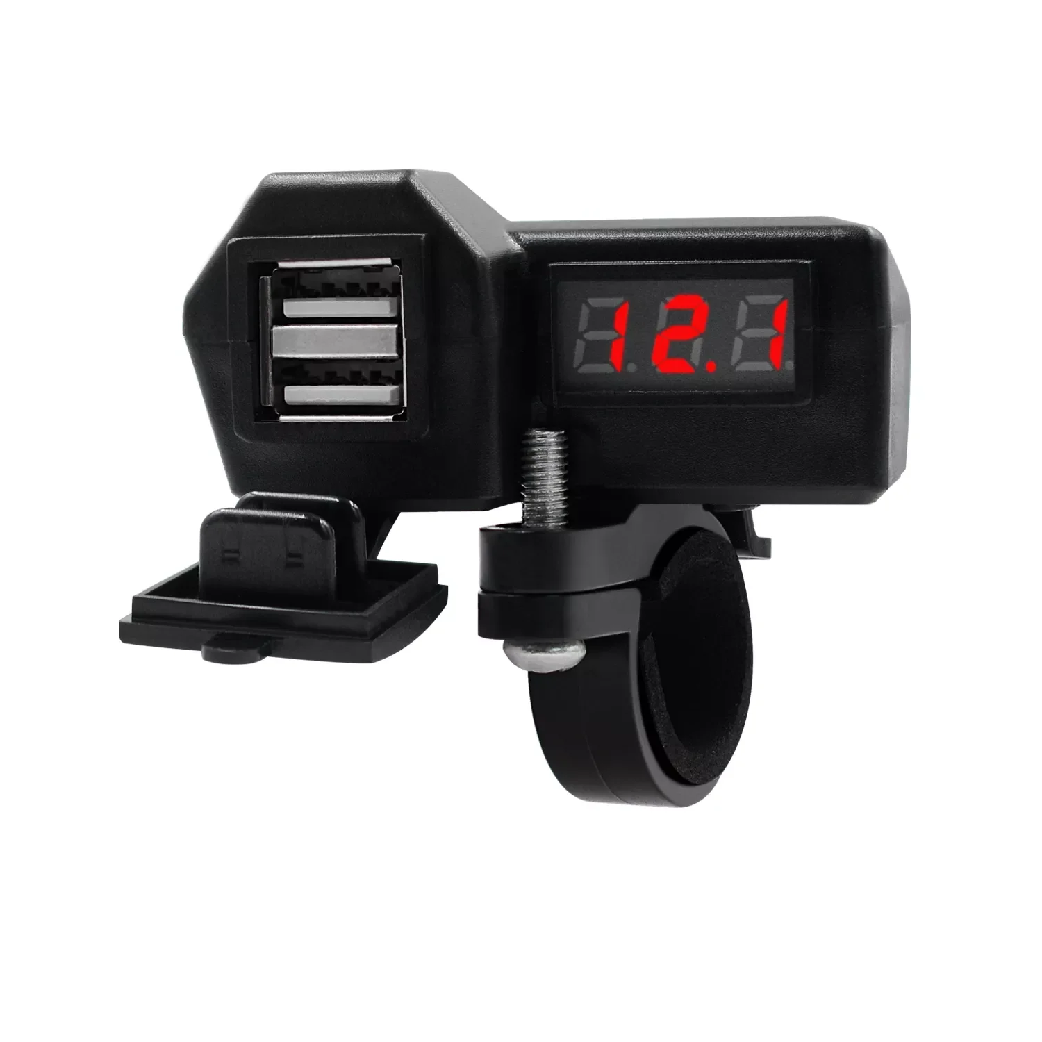 NEW2023 Motorcycle Dual USB Charger 3.1A Socket 10-24V Waterproof Mobile Phone Power Suply Charger Adapter Voltage Meter ON/OFF
NEW2023 Motorcycle Dual USB Charger 3.1A Socket 10-24V Waterproof Mobile Phone Power Suply Charger Adapter Voltage Meter ON/OFF