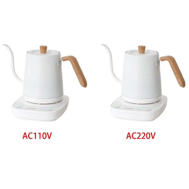 Flash Heat Temperature Control Hand Kettle Hotel Tea Special Kettle Gooseneck Slender Smart 800Ml 1000W EU Plug
Flash Heat Temperature Control Hand Kettle Hotel Tea Special Kettle Gooseneck Slender Smart 800Ml 1000W EU Plug