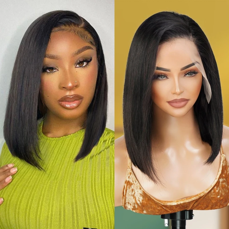 Straight Bob Wig Lace Front Human Hair Wigs For Women Short Bob Wig Lace Frontal Wig Glueless Wig Human Hair 180%
Straight Bob Wig Lace Front Human Hair Wigs For Women Short Bob Wig Lace Frontal Wig Glueless Wig Human Hair 180%