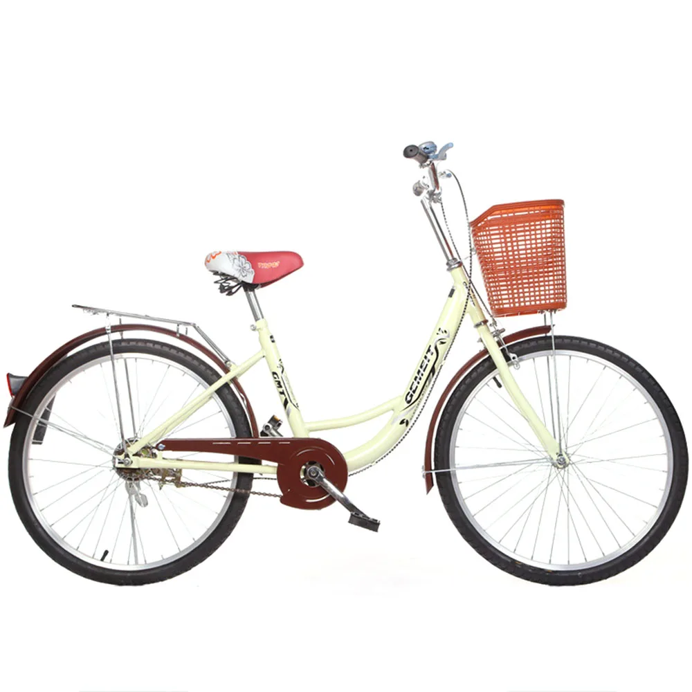 Leisure Commuting Bicycle for Adult, Thickened Wall Pipe Frame, Stable Triangle Design, Dual Braking, 20 ", 24"
Leisure Commuting Bicycle for Adult, Thickened Wall Pipe Frame, Stable Triangle Design, Dual Braking, 20 ", 24"