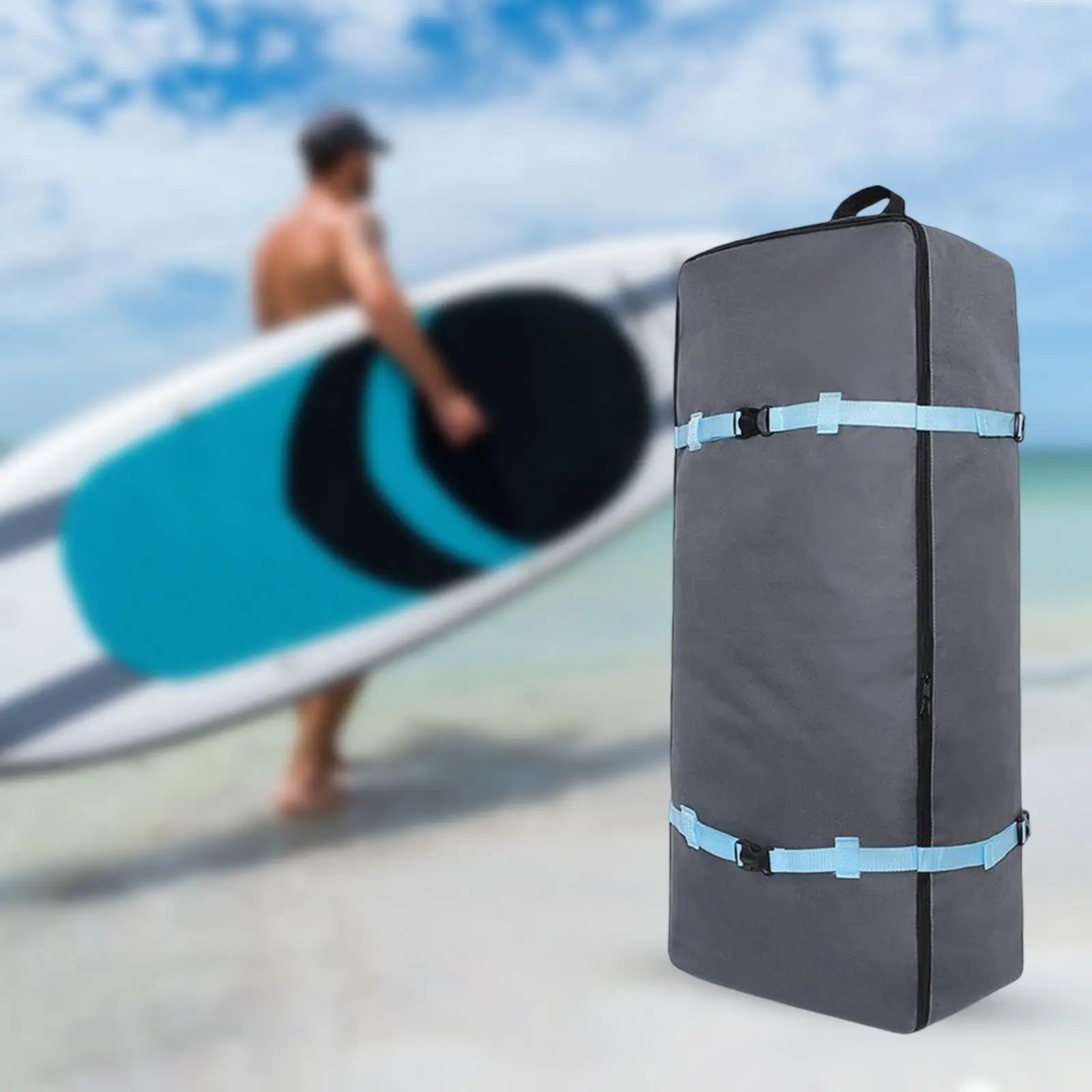 Inflatable Paddleboard Backpack Surfboard Travel Bag Carrying Stand up Paddle Board Carrier Surfing Dry Bags for Kayaking
Inflatable Paddleboard Backpack Surfboard Travel Bag Carrying Stand up Paddle Board Carrier Surfing Dry Bags for Kayaking