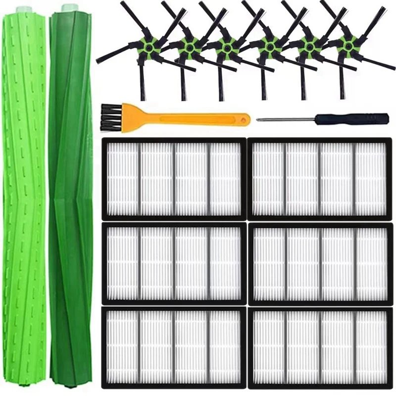 Replacement Parts Main Brush Side Brushes Hepa Filter Compatible For Irobot Roomba S9 Robot Vacuum Cleaner Accessories
Replacement Parts Main Brush Side Brushes Hepa Filter Compatible For Irobot Roomba S9 Robot Vacuum Cleaner Accessories