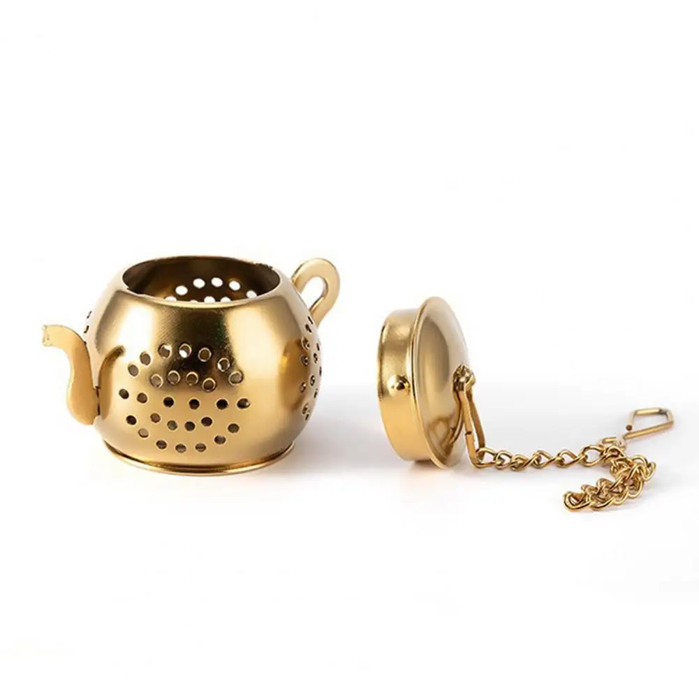 Excellent Tea Filters Removeable Lid Long Chain Anti-rust No Odor Tea Makers Multi Holes Tea Infusers Kitchen Supplies
Excellent Tea Filters Removeable Lid Long Chain Anti-rust No Odor Tea Makers Multi Holes Tea Infusers Kitchen Supplies