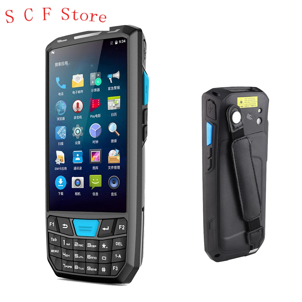 Handheld Android 9 Logistic PDA Mobile Computer Android Barcode Scanner Terminal 1D Barcode Scanner 2D Scanner with 4G Wifi GPS
Handheld Android 9 Logistic PDA Mobile Computer Android Barcode Scanner Terminal 1D Barcode Scanner 2D Scanner with 4G Wifi GPS